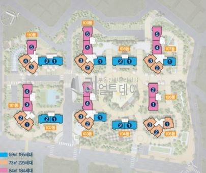 단지배치도