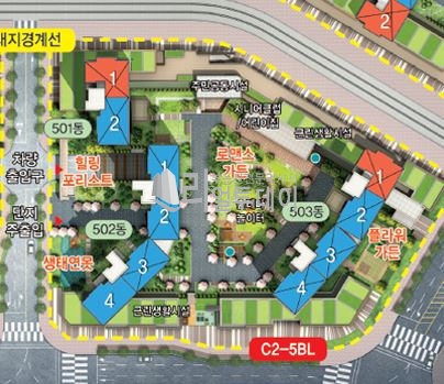 단지배치도