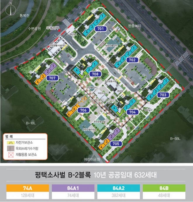 단지배치도
