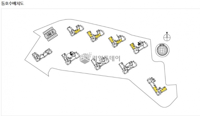 단지배치도